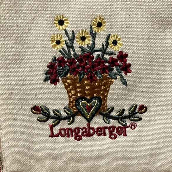 Longaberger Bundle - Bag and Canister Crock (NWOT) - Picture 3 of 15